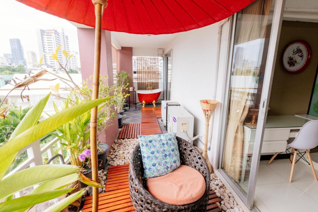 Baan Sabai Rama IV Apartment Bangkok Exterior foto